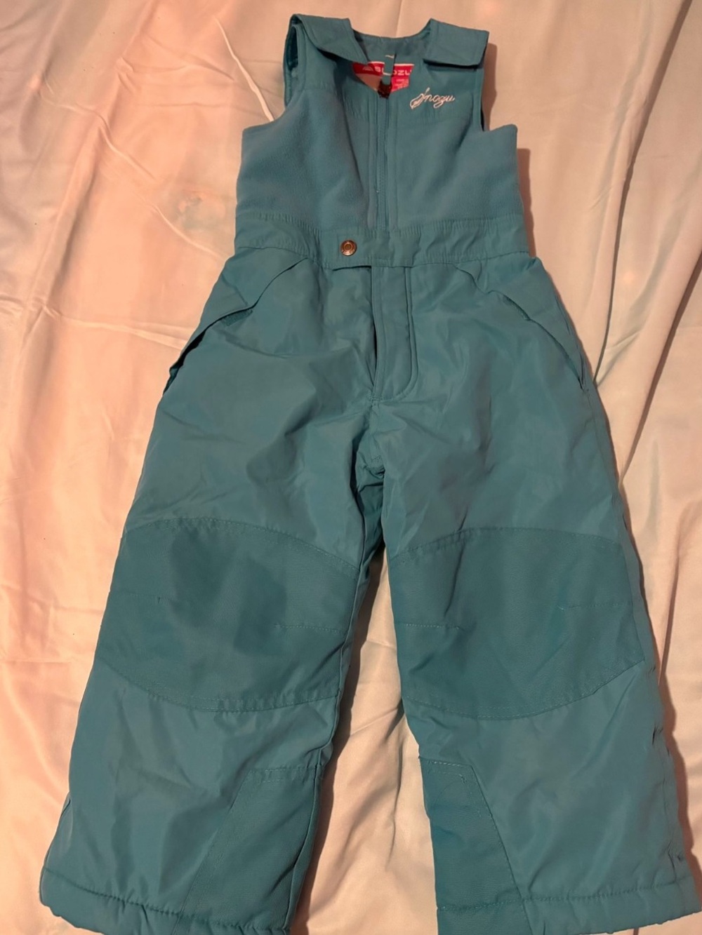 Snozu Teal Snow One-Piece Overalls